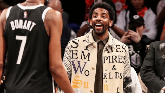 必赢下载-欧文进入巴克莱中心观战，杜兰特53分表示欢迎